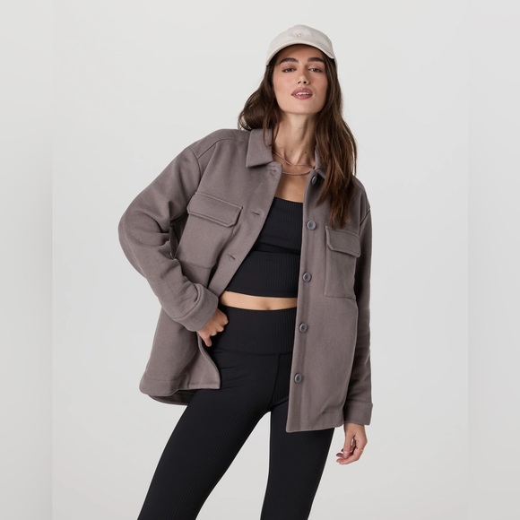 Vuori Jackets & Blazers - Vuori Gray Utility Jacket for Women